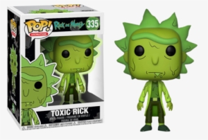 Rick And Morty Funko Pop Toxic Rick - Toxic Rick Funko Pop #238627