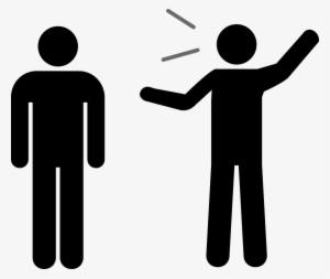 It's All Too Easy For Us To Fall Into The Trap Of Talking - Stick Figure Shouting #238688