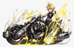 Pad Cloud Bike Artwork - Puzzle And Dragons Final Fantasy Collab #239163