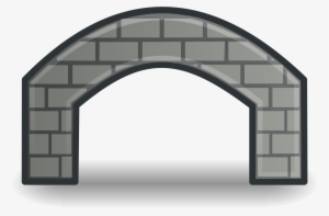 Open - Brick Arch Bridge Clipart #239364