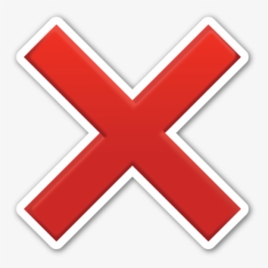 Red Cross Mark Png Pic - ✖ Png #239462