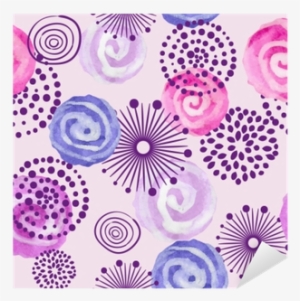 Watercolor Seamless Pattern In Purple, Lilac And Pink - Fondos Para Decorar Color Morado #239536