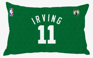 Kyrie Irving Pillow Case Number - Major Applewhite Signed Jersey - Orange Beckett Bas #239907
