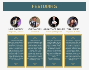 Featuring Performers - Brochure #2300908