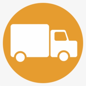 Train Icon Png - Shipping Icon Circle #2300990