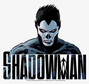 Shadowman Shadow Stare Youth T Shirt - Shadowman/comic Face-junior V-neck-black #2301149