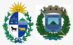 Escudos Del Uruguay Y De Montevideo - Republica Oriental Del Uruguay Escudo #2301317