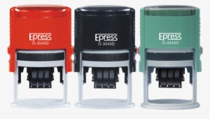 Self Inking Dater Epress Stamp 3045 Oval Business Stamp - Timestamp #2301505