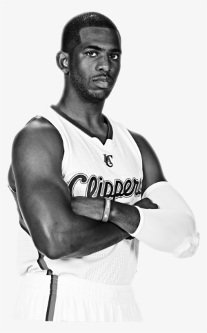 Text Paul To 69622 To Send Chris Paul To The 2015 All-star - Chris Paul Black And White #2302339