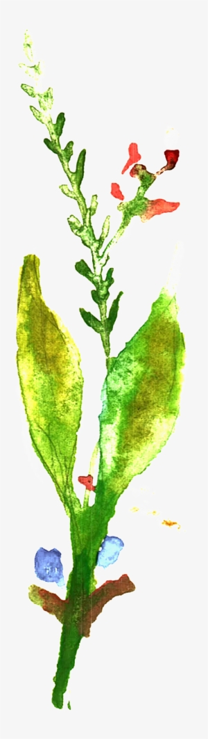 Ice Blue Mosaic Transparent Decorative - Watercolor Painting #2302658