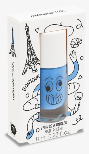 Nailmatic Water Based Nail Polish In Gaston - Nailmatic Kids - Nail Polish - Gaston - Sky Blue #2303327