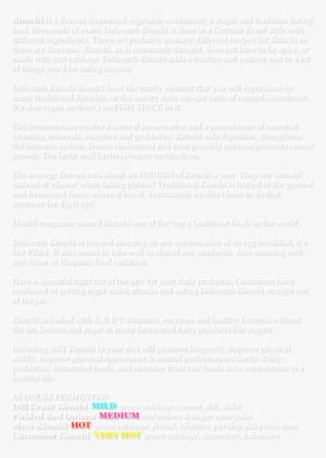 Kimchi Is A Korean Fermented Vegetable Condiment - Kimchi #2303699