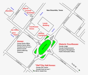 To Get To The Courthouse, Take The Lake Mcqueeney Exit - Texas #2304487