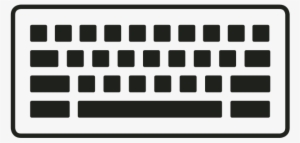Keyboard Icon Png - Computer Keyboard #2304720