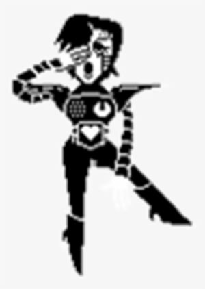 Transparent Mettaton Pose - Transparent Mettaton #2307122