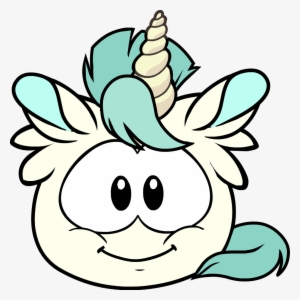 Club Penguin Clip Art - Puffle Unicorn #2308219