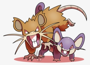 Rattata Line By Werewolf9595 - Cartoon #2308342