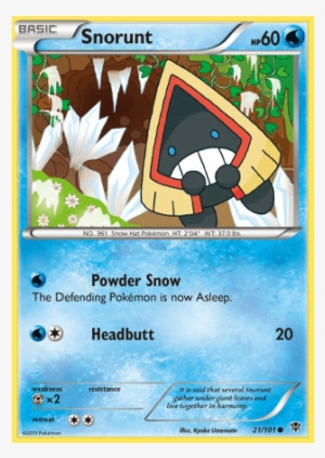 Plasma Blast Png - Snorunt Card #2308437