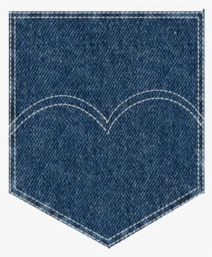 Fabric Stitches Png Library - Jeans Back Pocket Png #2308476