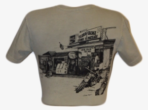 Flora Bama Old Building T Shirt With Pocket - T-shirt #2308643
