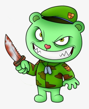 Flippy Happy Tree Friend Png By Miqita-d735gpp - Happy Tree Friends Shirt #2309015