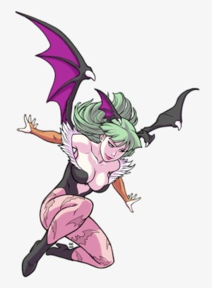 Capcom's Morrigan Of Darkstalkers - Capcom Morrigan Art #2309477