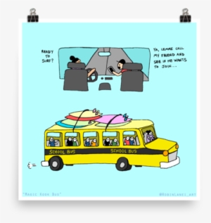 Robin Lanei Art- 'magic Kook Bus' - Volkswagen Type 2 #2309520