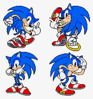 Sonic Sprite PNG, Transparent Sonic Sprite PNG Image Free Download - PNGkey