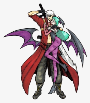 And Morrigan By Mslckitty Clipart Transparent Download - Devil May Cry Morrigan #2309955