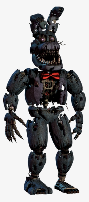 Five Nights At Freddy's 4 Nightmare Bonnie - Fnaf Nightmare Bonnie #2310314
