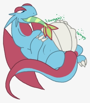 Hungry Salamence - Cartoon #2310340