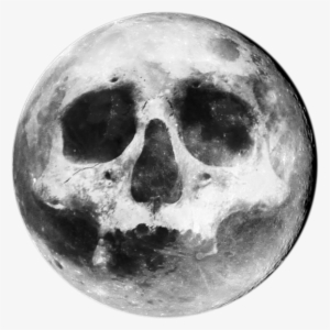 Paranormal » Thread - Skull Moon Png #2310645