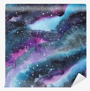 Watercolor Galaxy Illustration - Watercolor Galaxy #2311613