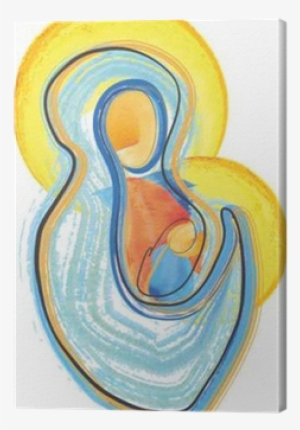 Christmas Nativity Scene Mother And Child, Mary With - Christ Child #2311700