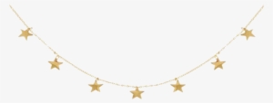 Starry Night Necklace Gold - Choker #2312174