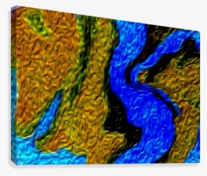 Ikewads071 Ike Andy Canvas Print - Modern Art #2312215