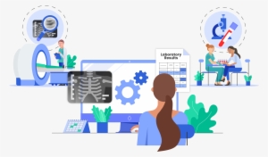 Get Lab And Radiology Results Faster Delivered Straight - Cartoon #2312510