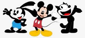 Oswald The Lucky Rabbit Mickey Mouse Bugs Bunny Felix - Felix The Cat And Mickey Mouse #2312574