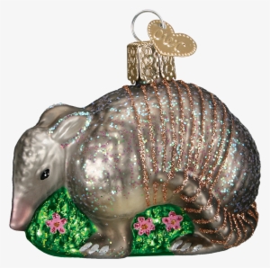 Picture Of Armadillo - Old World Christmas Armadillo Glass Ornament #2313003
