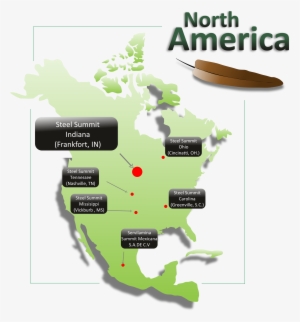 N America Map - Opera North #2313478