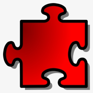 Red, Shapes, Shape, Jigsaw, Pieces, Piece, Shadows - Jigsaw Piece #2314851