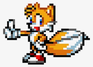 Tails - Sonic Cd Tails Sprites - Free Transparent PNG Download - PNGkey