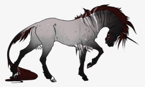 Badass Fukin Unicorn Dam Rite By P - Badass Horse Drawing #2315530