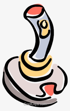 Computer Joystick Royalty Free Vector Clip Art Illustration - Computer Joystick Clipart #2315759