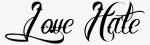 Love Hate Tattoo Love Hate Tattoo - Tattoo #2315977