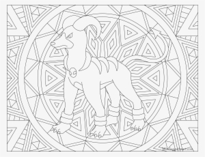 Houndoom - Adult Pokemon Coloring Pages #2316209