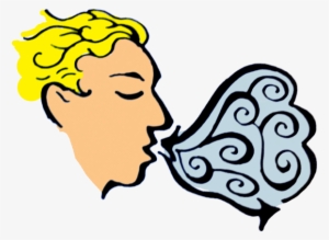 Svg Library Stock Diaphragmatic Breathing Exhalation - Breathing Clipart #2316277