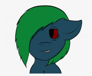 Bust, Hair Over One Eye, Oc, Oc Only, Oc - Cartoon #2317423