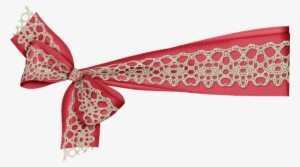 Ruban Rouge Png, Dentelle - Ribbon #2317904