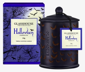 2018 Limited Edition Halloween Pumpkin Pie 350g Scented - Pumpkin Pie Glasshouse Candle #2317933